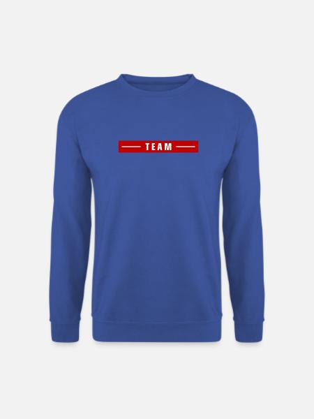 Team Strich - Unisex Pullover - Royalblau
