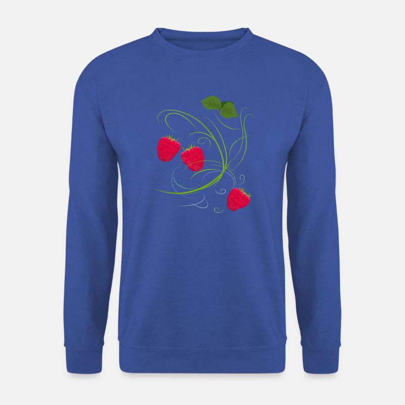 Himbeere, Obst - Unisex Pullover - Royalblau