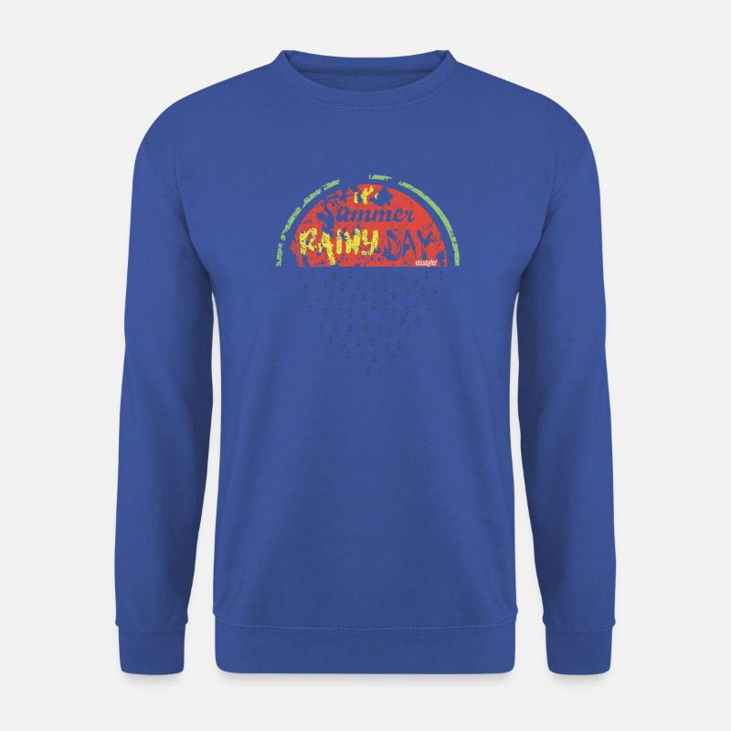 eissegler summer melon rain - Unisex Pullover - Royalblau