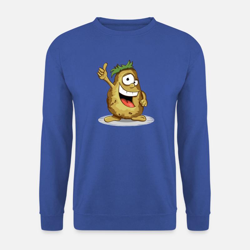 "Mahlzeit" - Unisex Pullover - Royalblau
