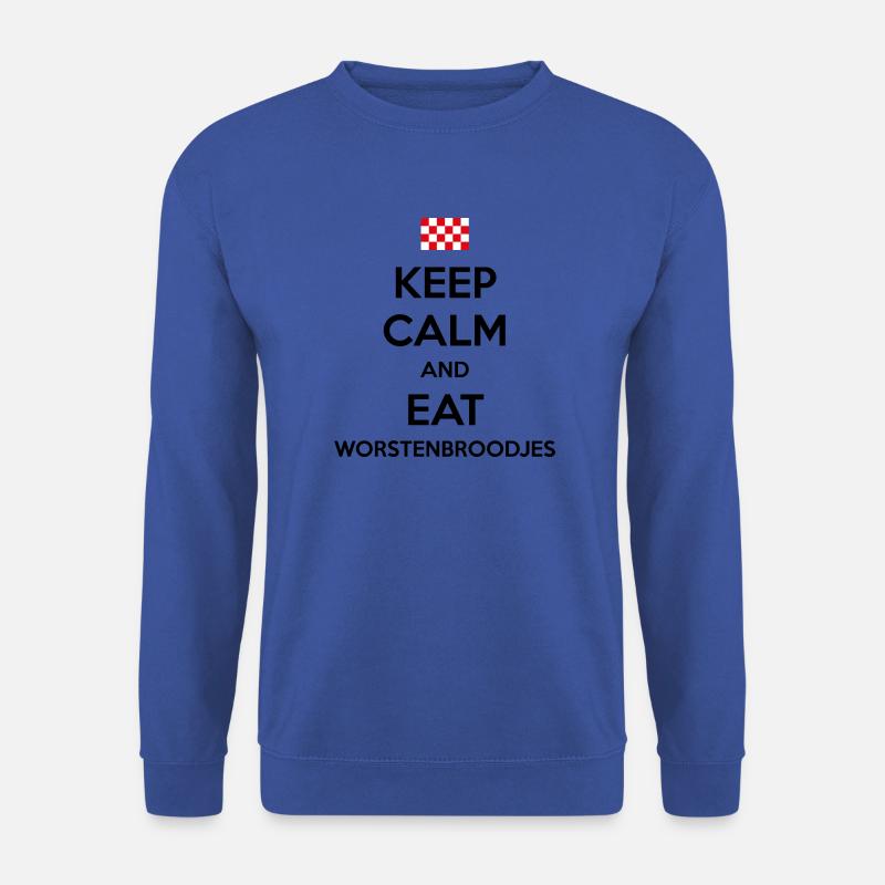 AVM - BEHALTEN SIE RUHE - WURSTBROTE B. - Unisex Pullover - Royalblau