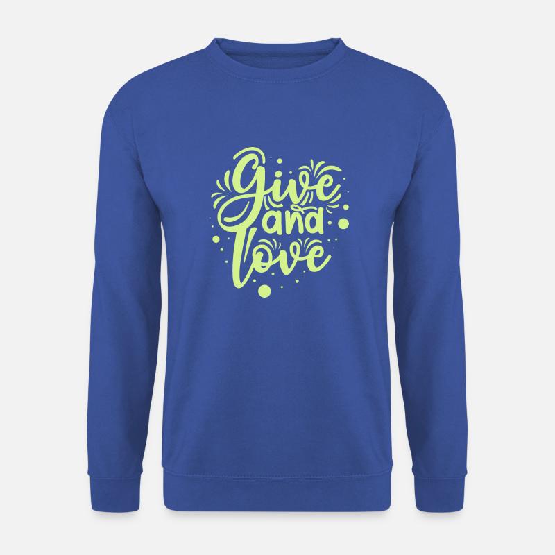 Kindness Statement Role Model Gift - Unisex Sweatshirt - royal blue