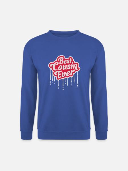 best cousin ever quote - Unisex Sweatshirt - royal blue