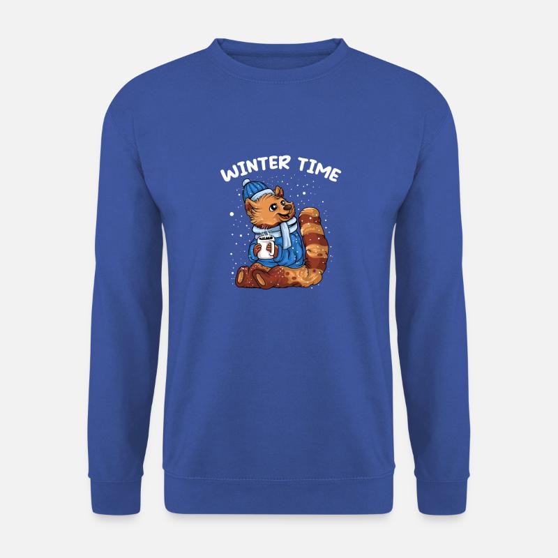 Winter Time - Unisex Pullover - Royalblau