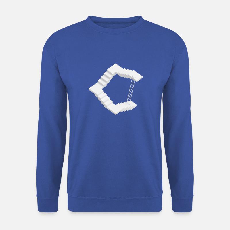 Treppe Fehlkonstruktion - Unisex Pullover - Royalblau