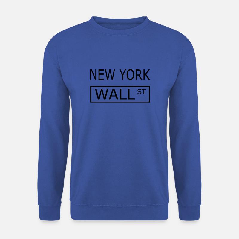 New York Wallstreet - Unisex Pullover - Royalblau