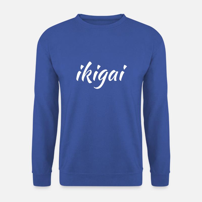 Ikigai - Unisex Pullover - Royalblau