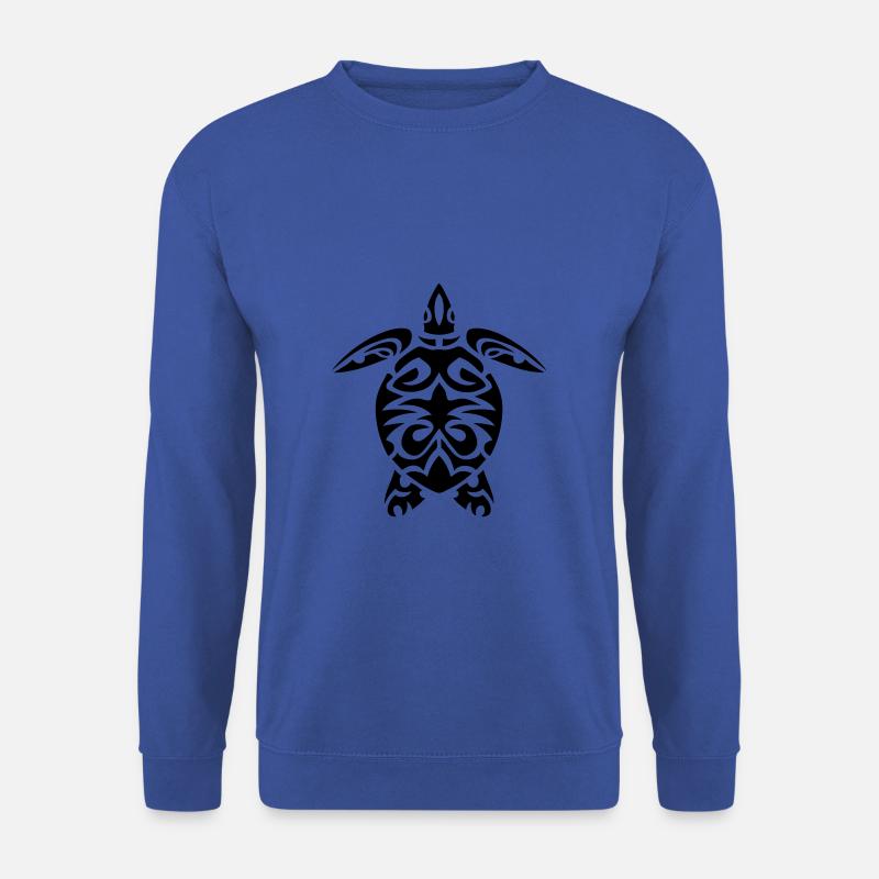 tribal turtle 705 - Unisex Sweatshirt - royal blue