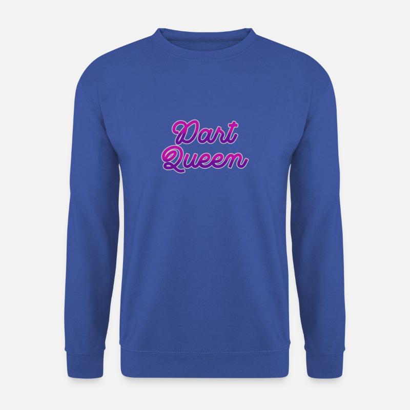Dart Queen Players Tee - Unisex Sweatshirt - royal blue