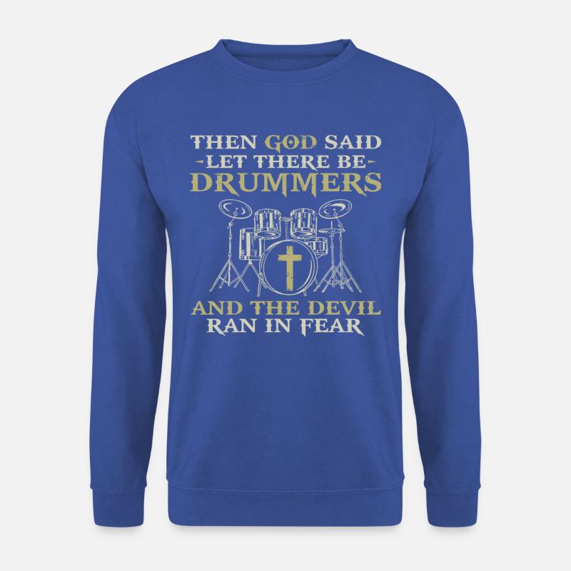 Drummer’s Life Humor T-shirt - Unisex Pullover - Royalblau