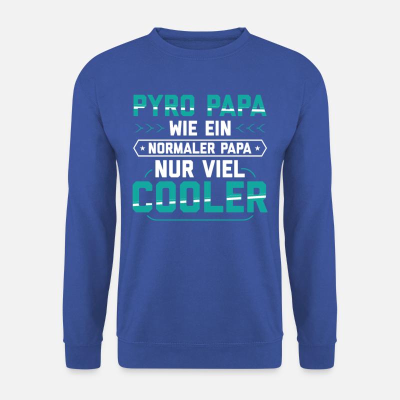 Pyro Dad Funny Tea - Unisex Sweatshirt - royal blue
