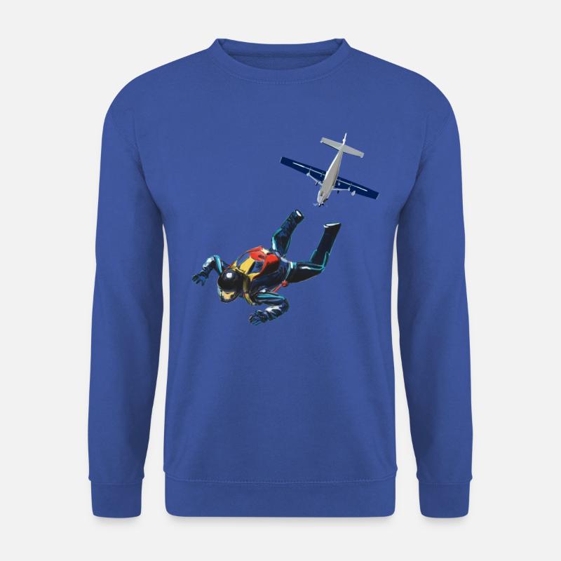 Skydiver - Unisex Pullover - Royalblau
