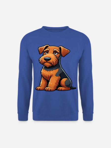 Airedale Terrier Airedales Airedaleliebhaber - Unisex Pullover - Royalblau