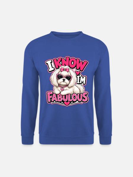 Malteser - Unisex Pullover - Royalblau