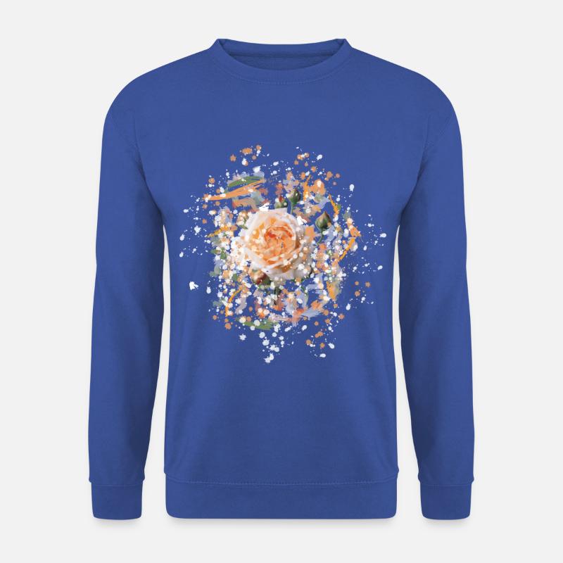 ROSA-pink-rose - Unisex Pullover - Royalblau