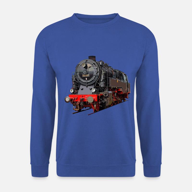 Dampflok 95 027 - Unisex Pullover - Royalblau
