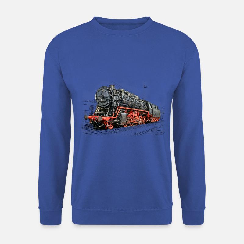 Dampflok 43 001 - Unisex Pullover - Royalblau