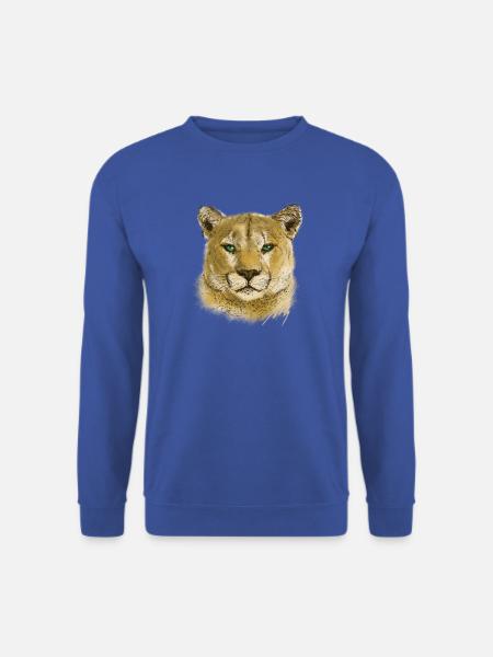 wildkatze - Unisex Pullover - Royalblau