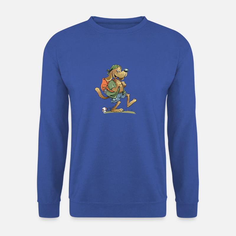 Wanderer Hund - Unisex Pullover - Royalblau