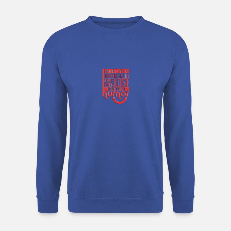 humor - Unisex Sweatshirt - royal blue
