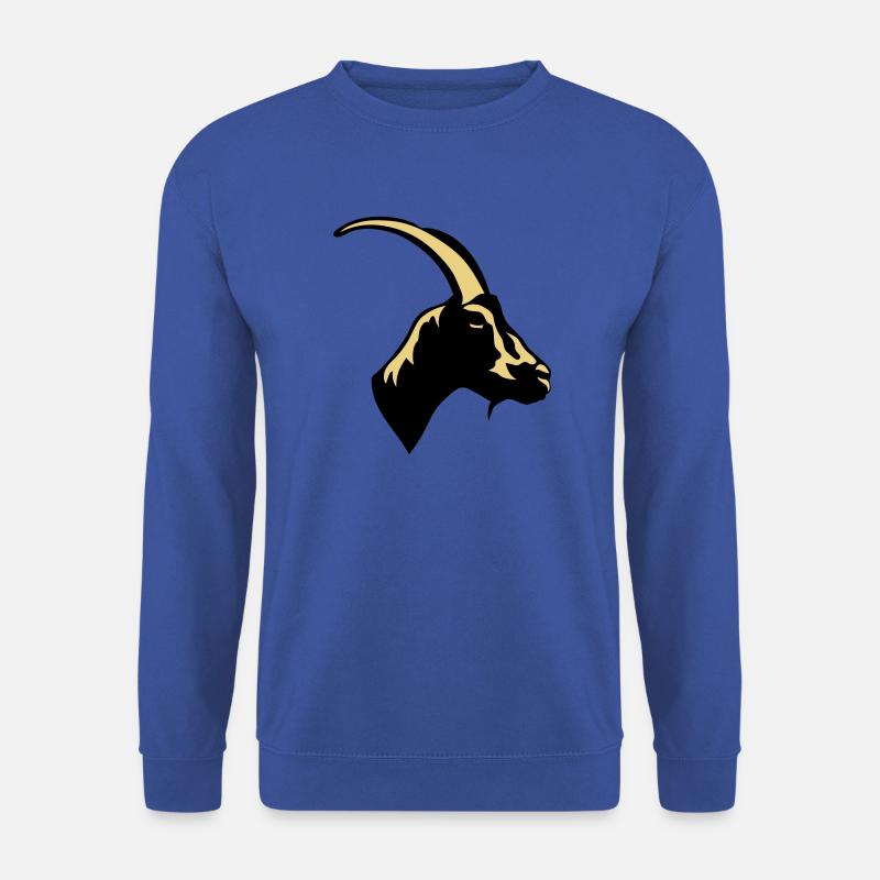 Haustier Ziege 1 - Unisex Pullover - Royalblau