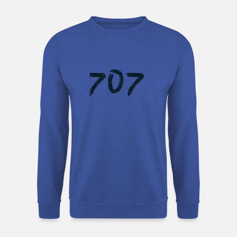 707 - Unisex Pullover - Royalblau
