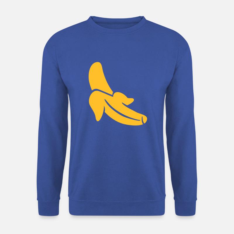 Banane - Unisex Pullover - Royalblau