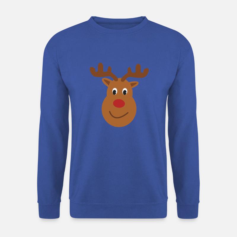 Lustiger Elch - Unisex Pullover - Royalblau