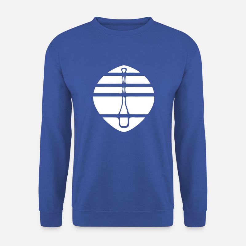 white paddle logo - Unisex Sweatshirt - royal blue