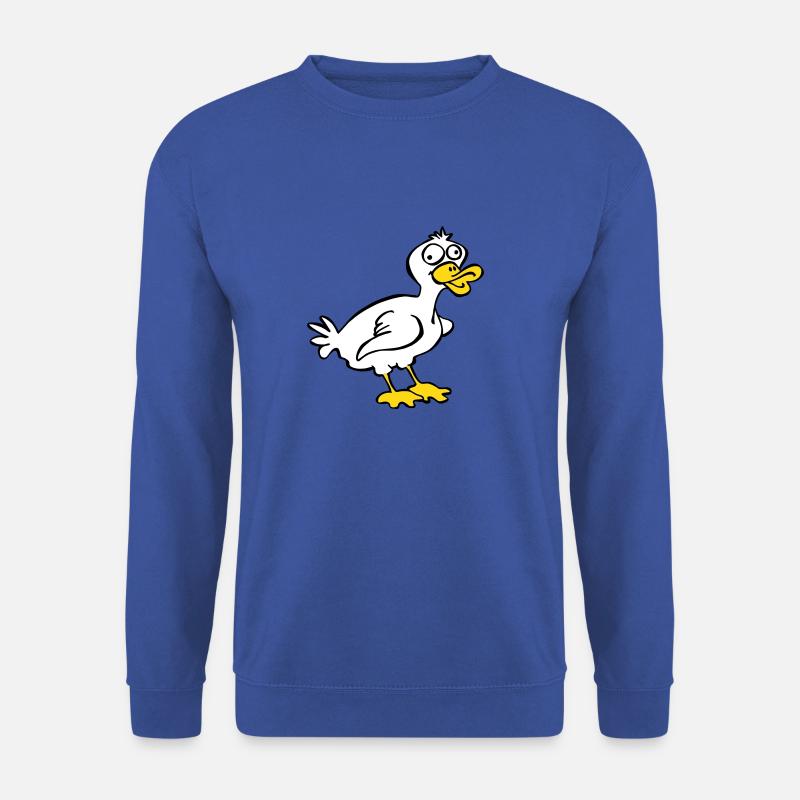 Doofe Ente - Unisex Pullover - Royalblau
