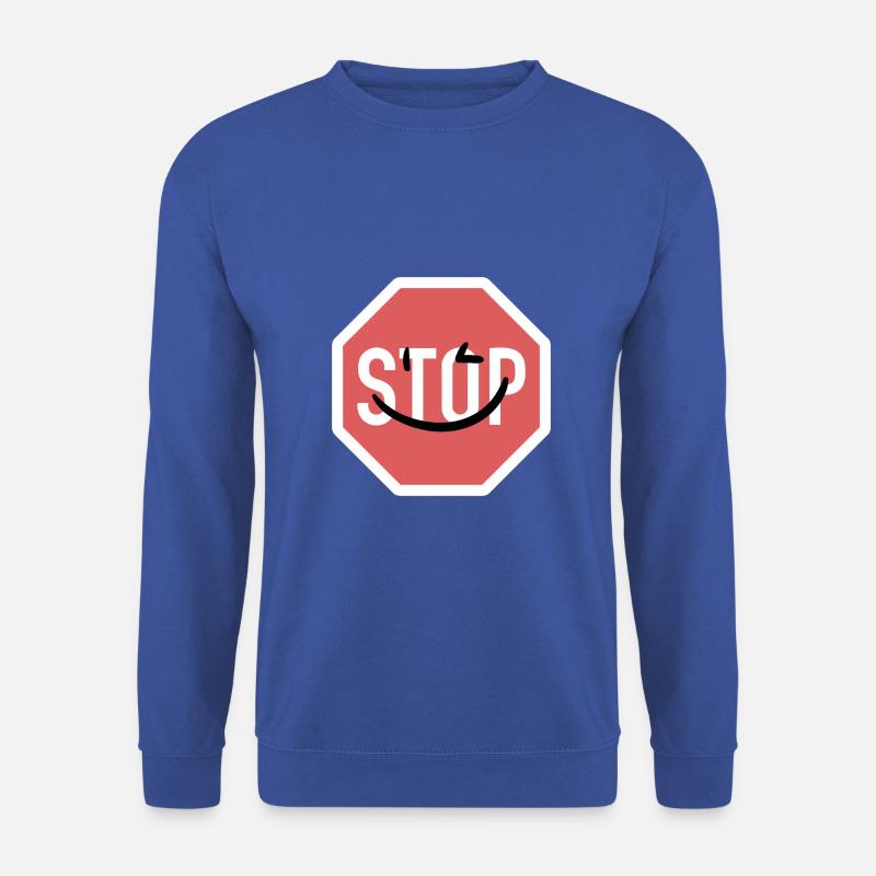 Gestaltung einer Ampel - Unisex Pullover - Royalblau