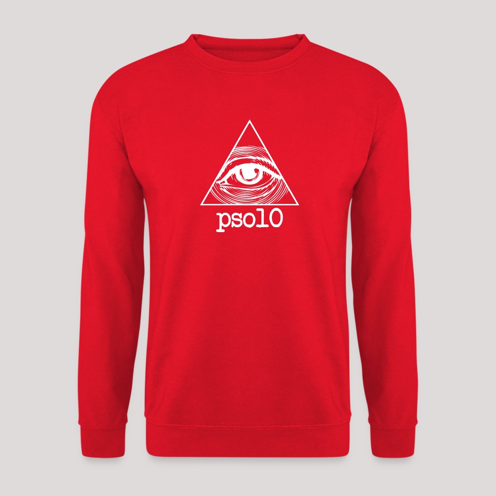 pso10 weiß - Unisex Pullover Rot