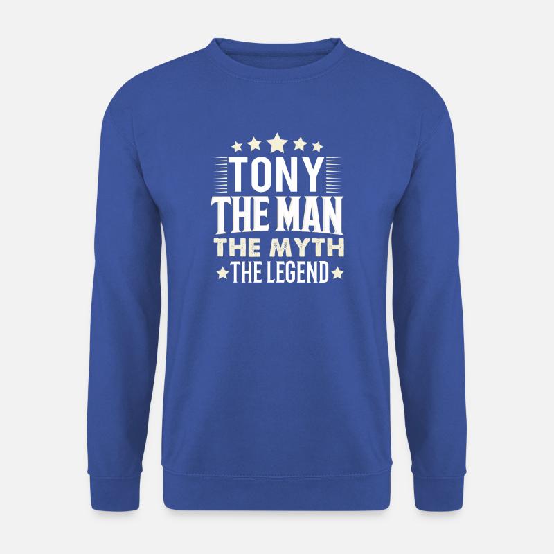Tony - Unisex Pullover - Royalblau