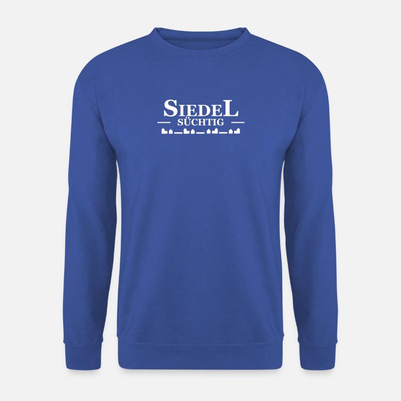 Siedelsüchtig! - Unisex Pullover - Royalblau