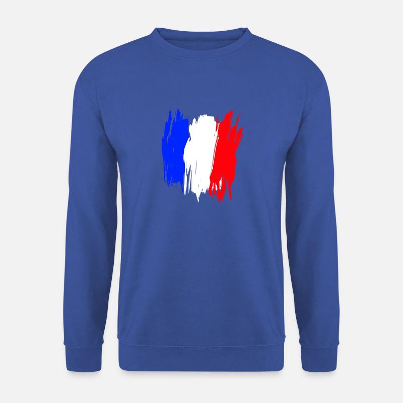 France - Unisex Pullover - Royalblau