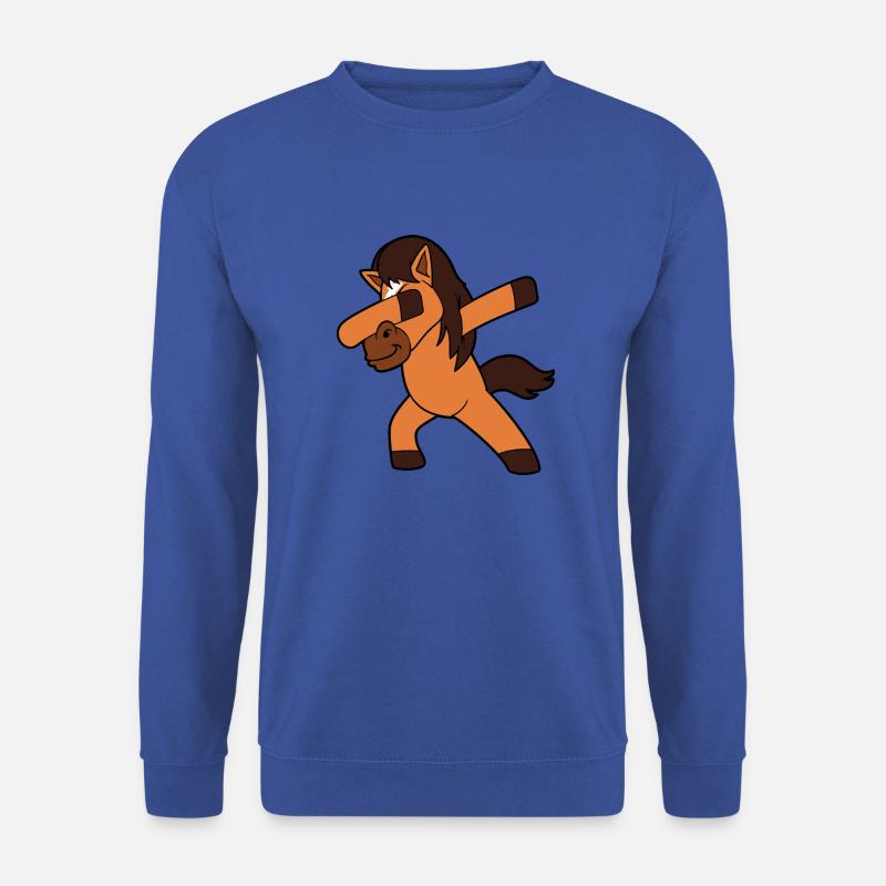 Dabbing Dab dancing horse - Unisex Sweatshirt - royal blue