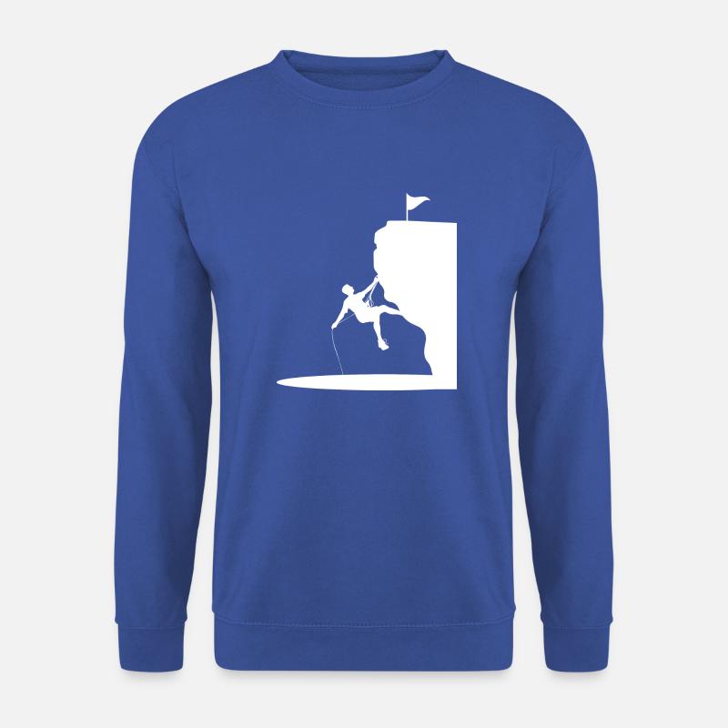 Bouldering Climbing Climbing - Unisex Sweatshirt - royal blue