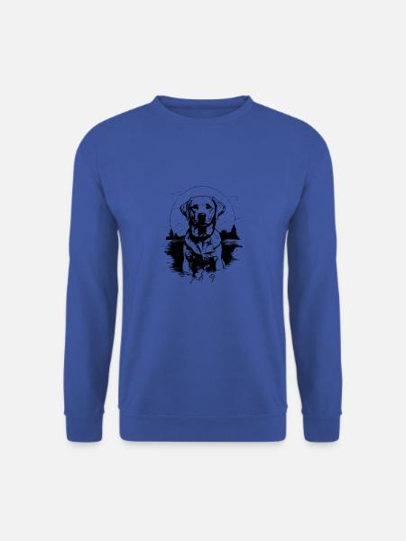 Canine Chic: Stylish - Unisex Sweatshirt - royal blue
