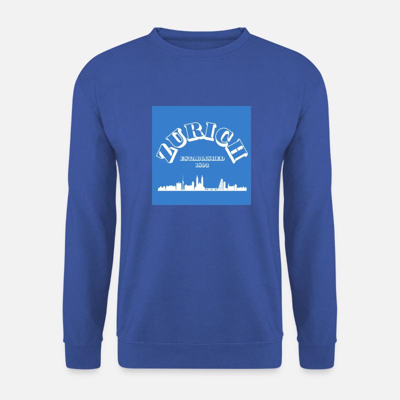 ZURICH - Unisex Pullover - Royalblau
