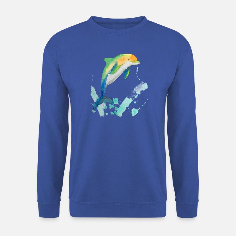 21 Dolphin - Unisex Sweatshirt - royal blue