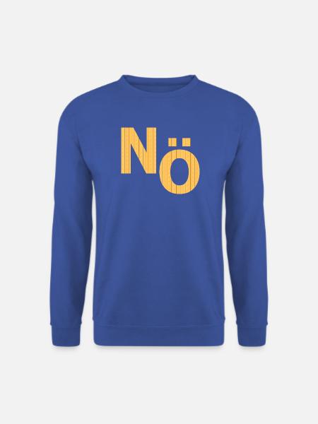 NÖ Nein, Dagegen - Unisex Pullover - Royalblau