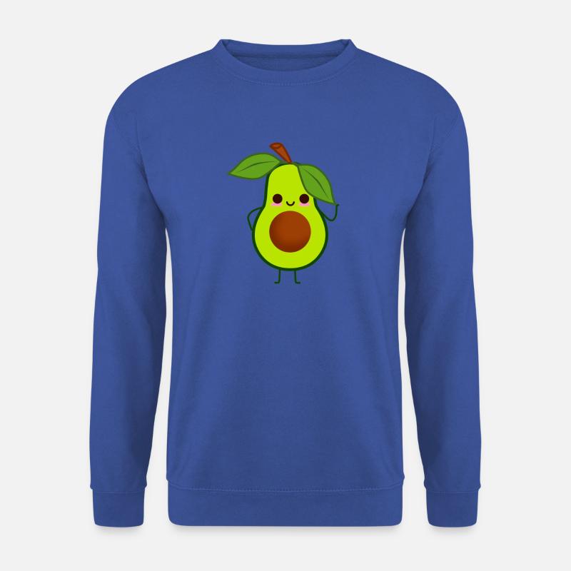 Avocado Männchen - Unisex Pullover - Royalblau