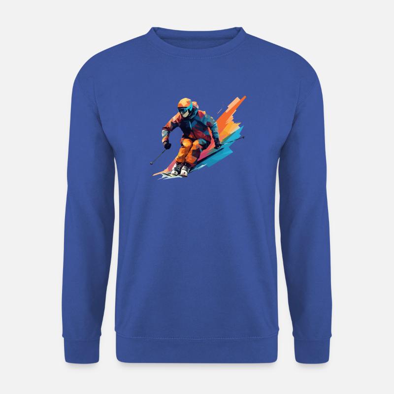 Skidesign - Unisex Pullover - Royalblau