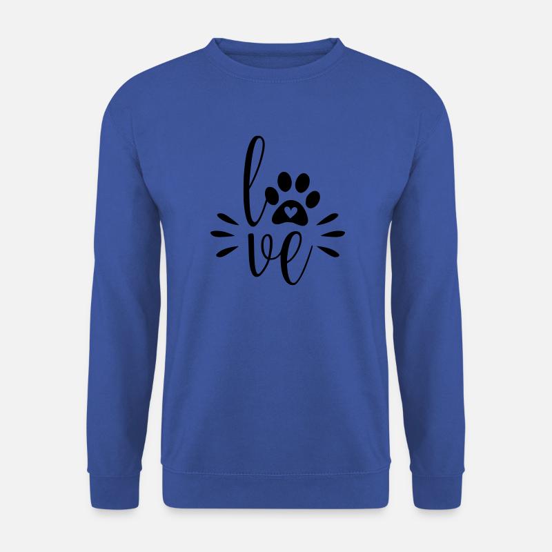 Liebe - Unisex Pullover - Royalblau