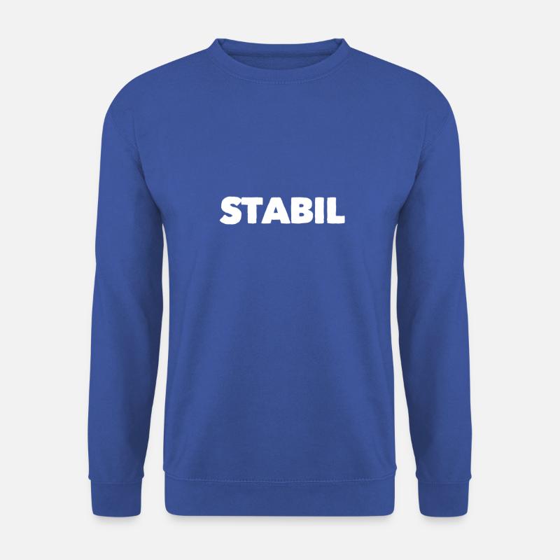 stabile Haltung - Unisex Pullover - Royalblau