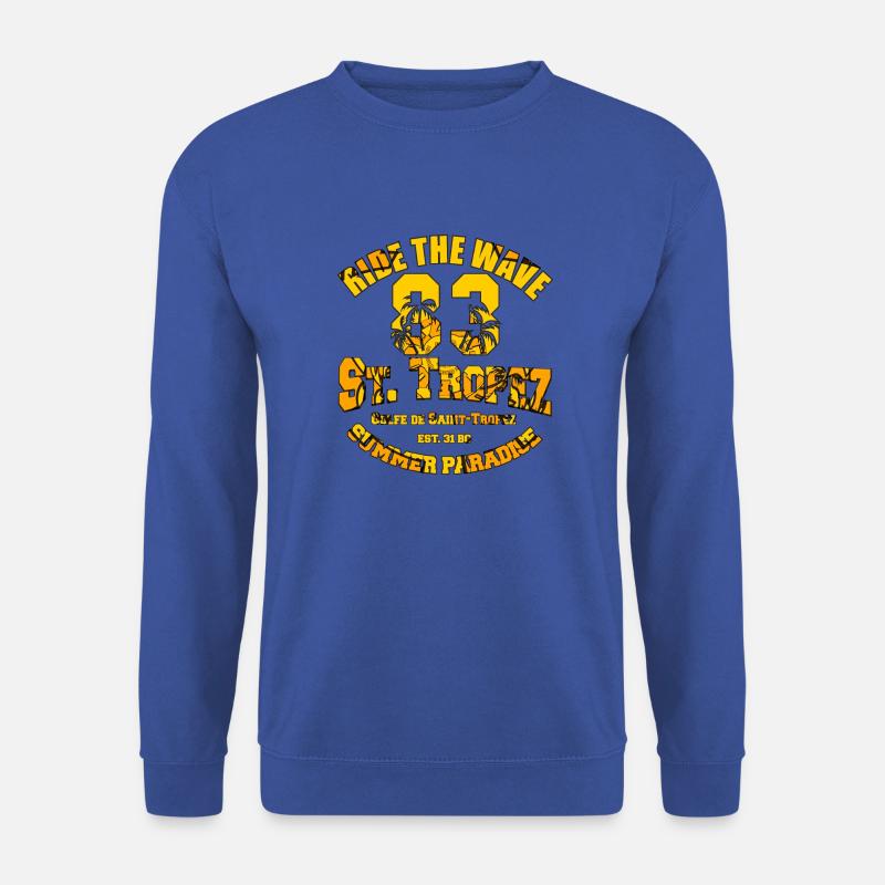 St Tropez - Côte d'Azur - Unisex Pullover - Royalblau