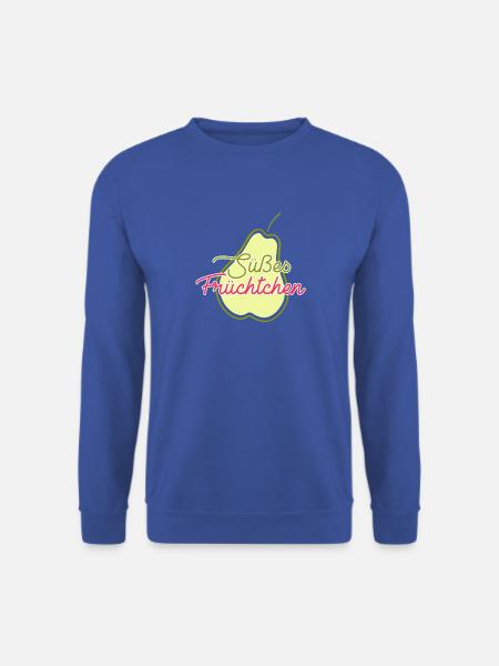 Obst Früchte Geschenkidee Früchte Funsprüche Obst - Unisex Pullover - Royalblau