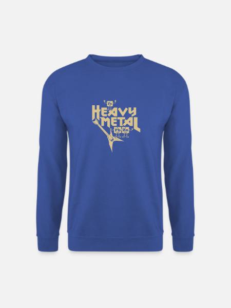 Heavy Metal Funny - Unisex Pullover - Royalblau