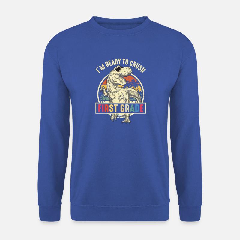 T-Rex First Friend Lively Style - Unisex Sweatshirt - royal blue