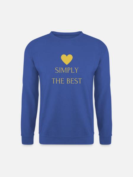 Simply the Best - Unisex Pullover - Royalblau